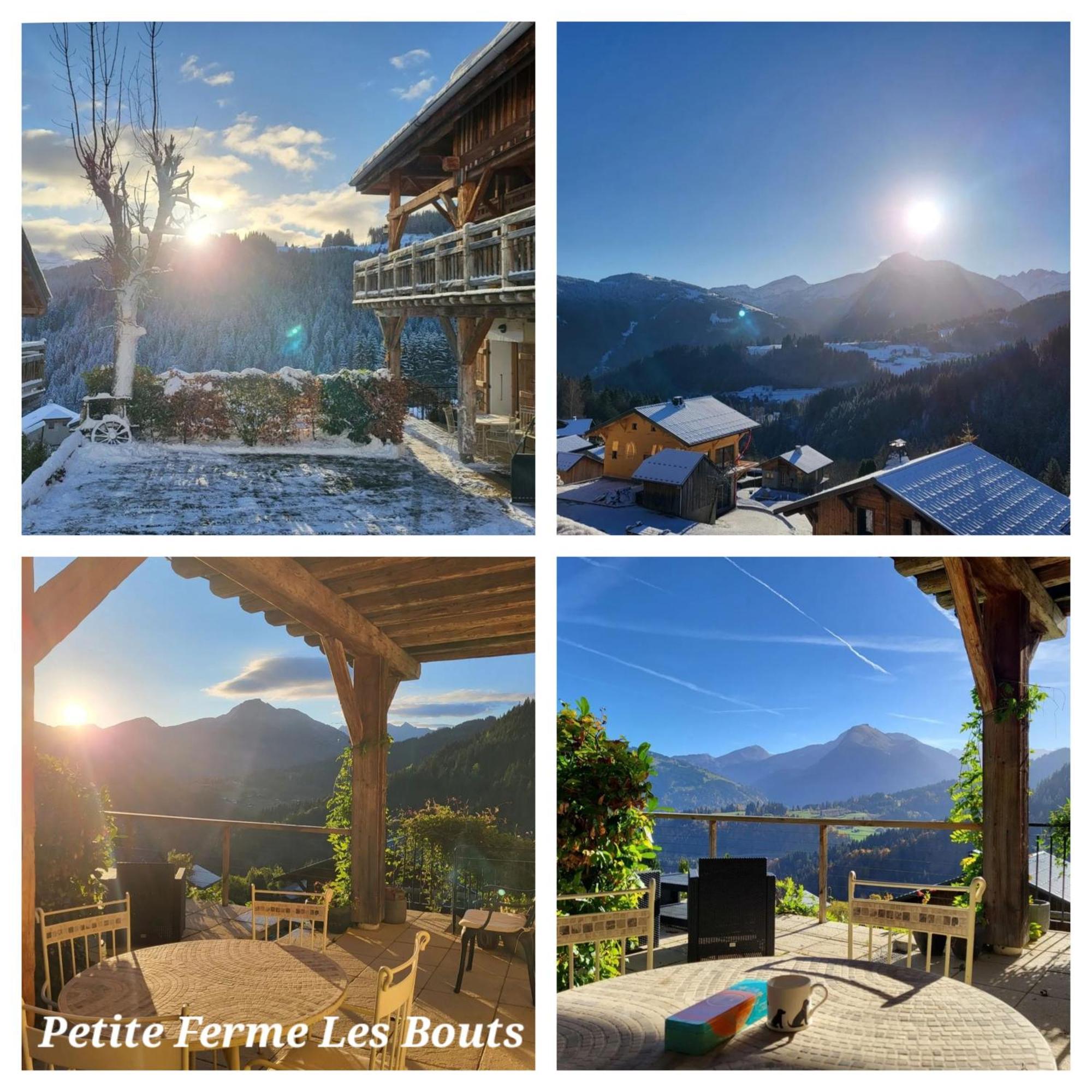 'Petite Ferme Les Bouts' Apartment, Sleeps 6, Nr Morzine La Cote d'Arbroz Dış mekan fotoğraf